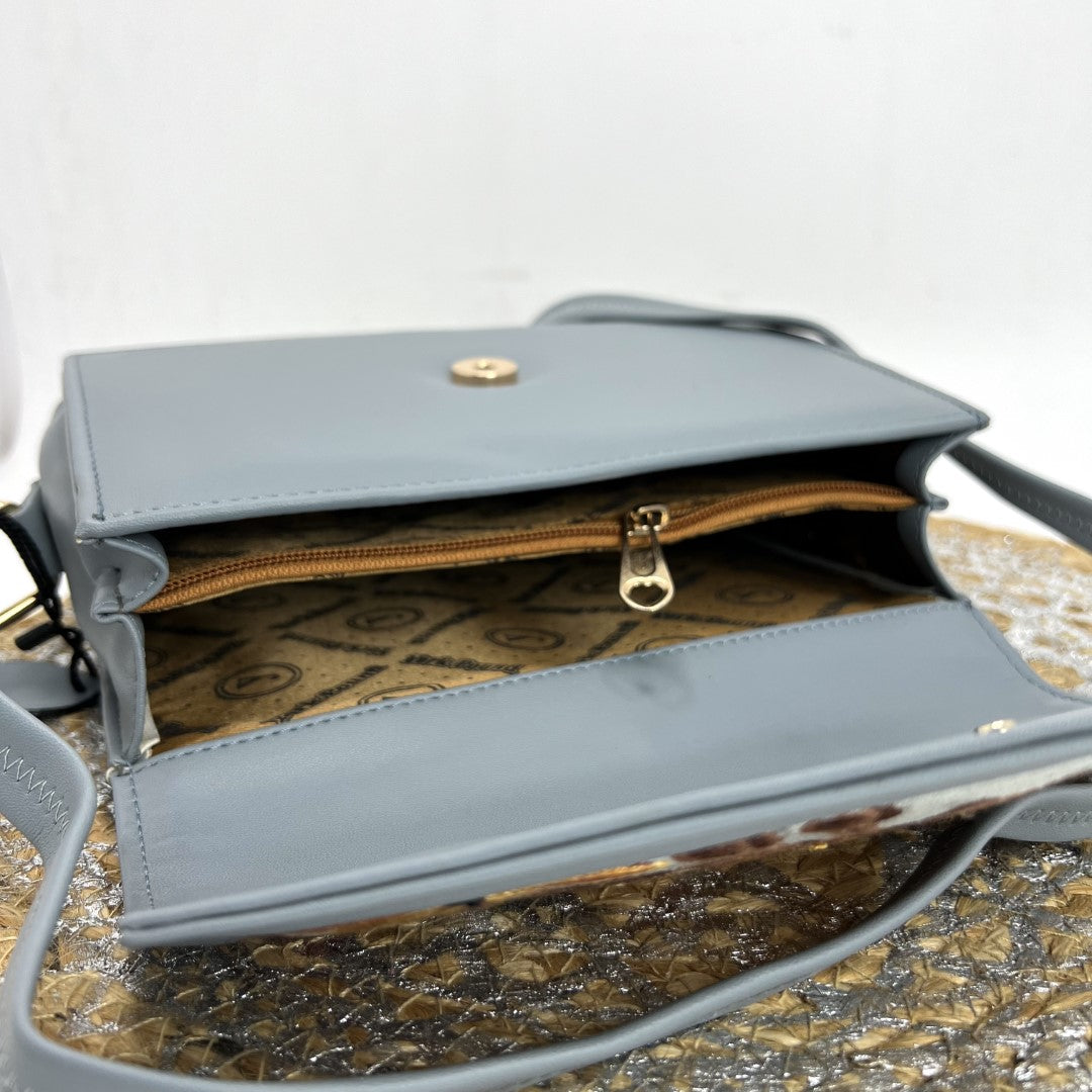 Sling Handbag – Hand-Embroidered Sling with Colorful Flower Patterns for Women