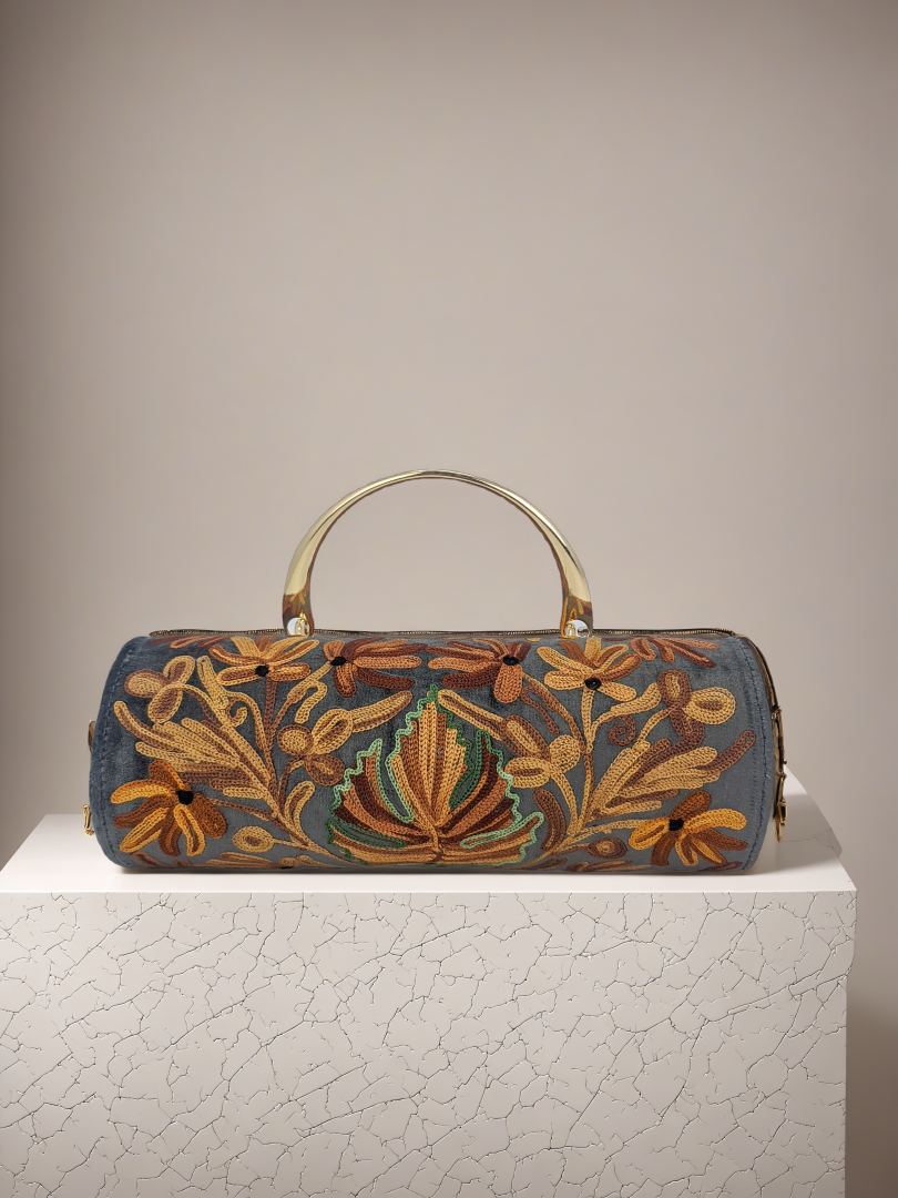 Handmade Embroidered Minibag for Everyday Use