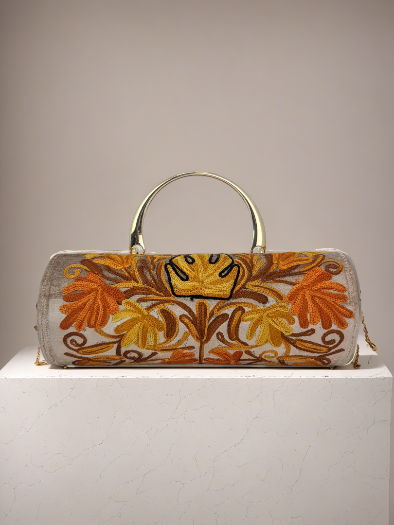 Handmade Embroidered Minibag for Evening Events