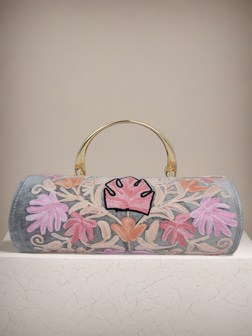 Handmade Embroidered Minibag for Everyday Use
