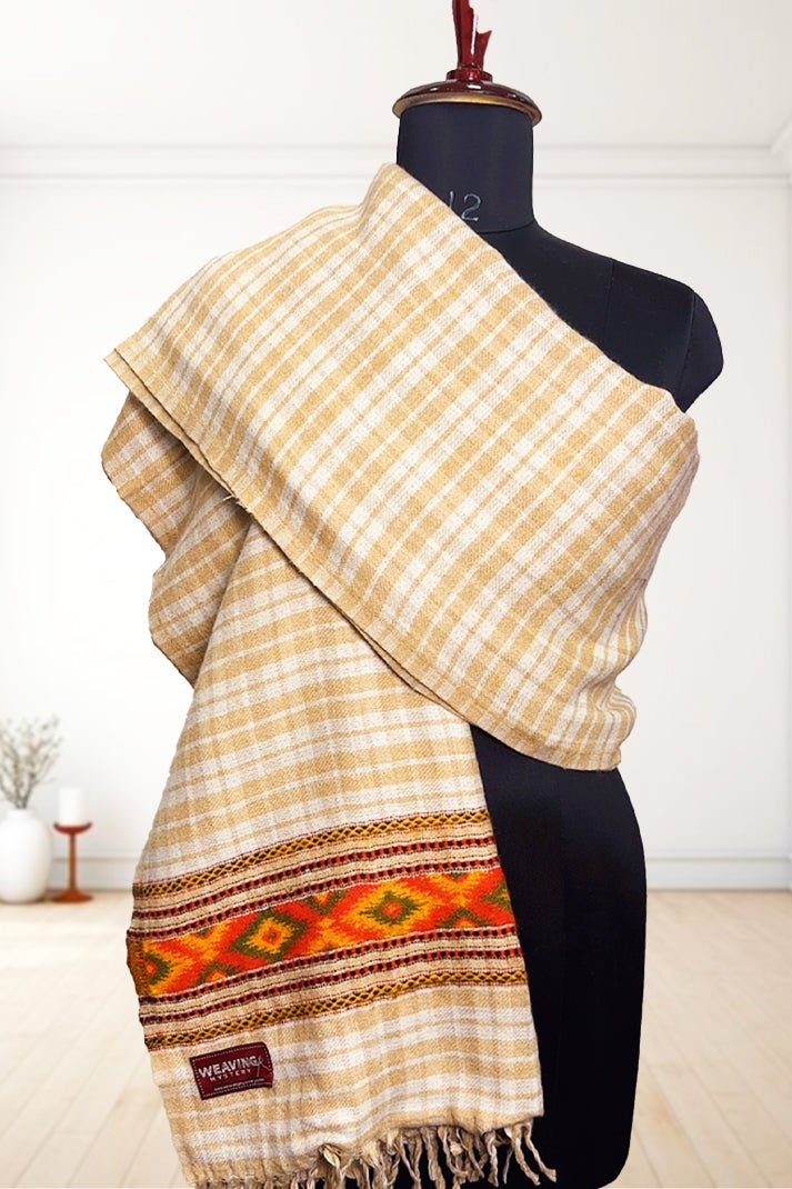 Men's Loyi Shawl(2.5mtrs) – Classic Wool with Reviewal Touch