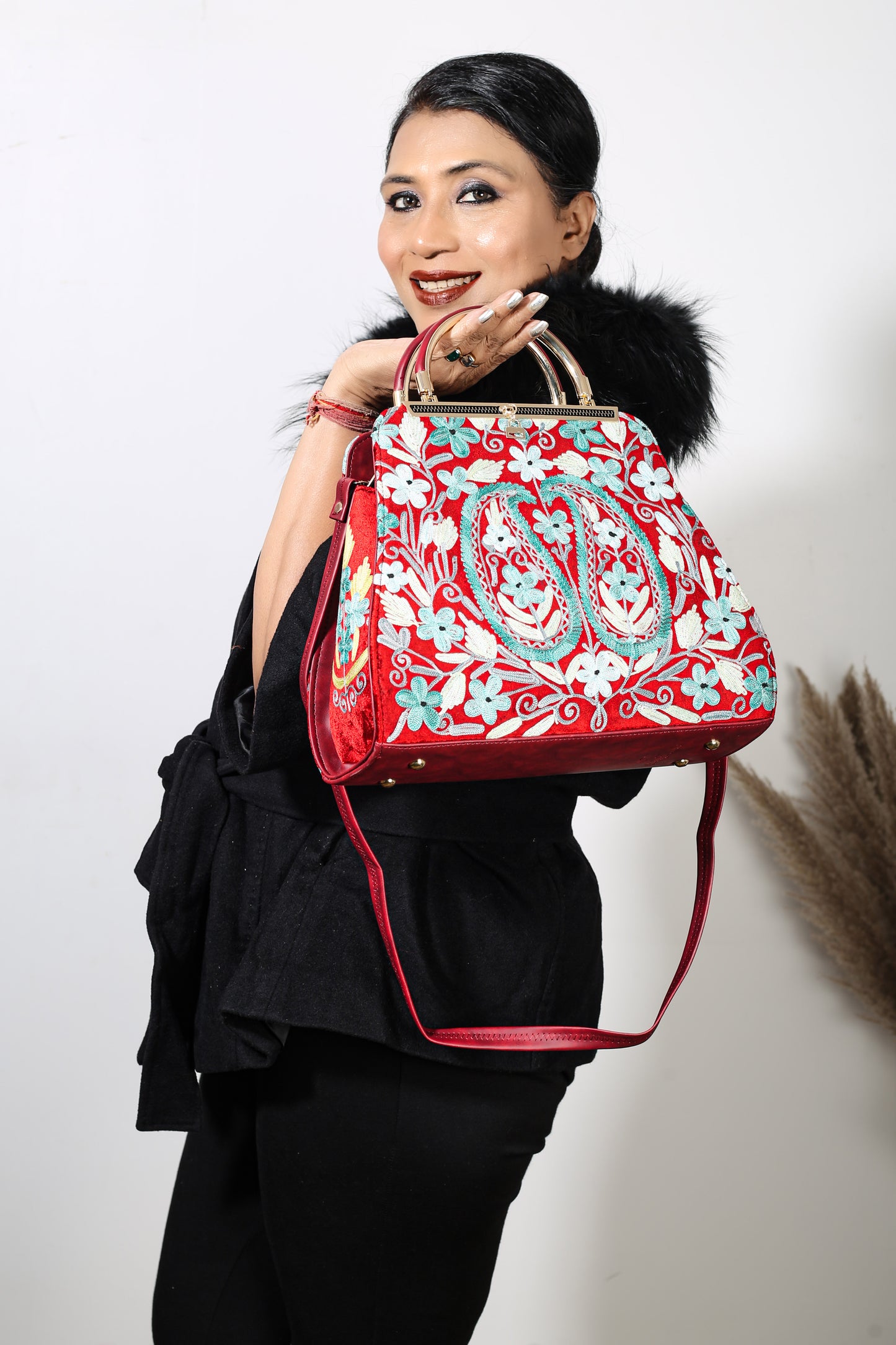 TRL Bag: Premium Handcrafted Embroidered Design, Adding Luxury and Elegance to Your Wardrobe