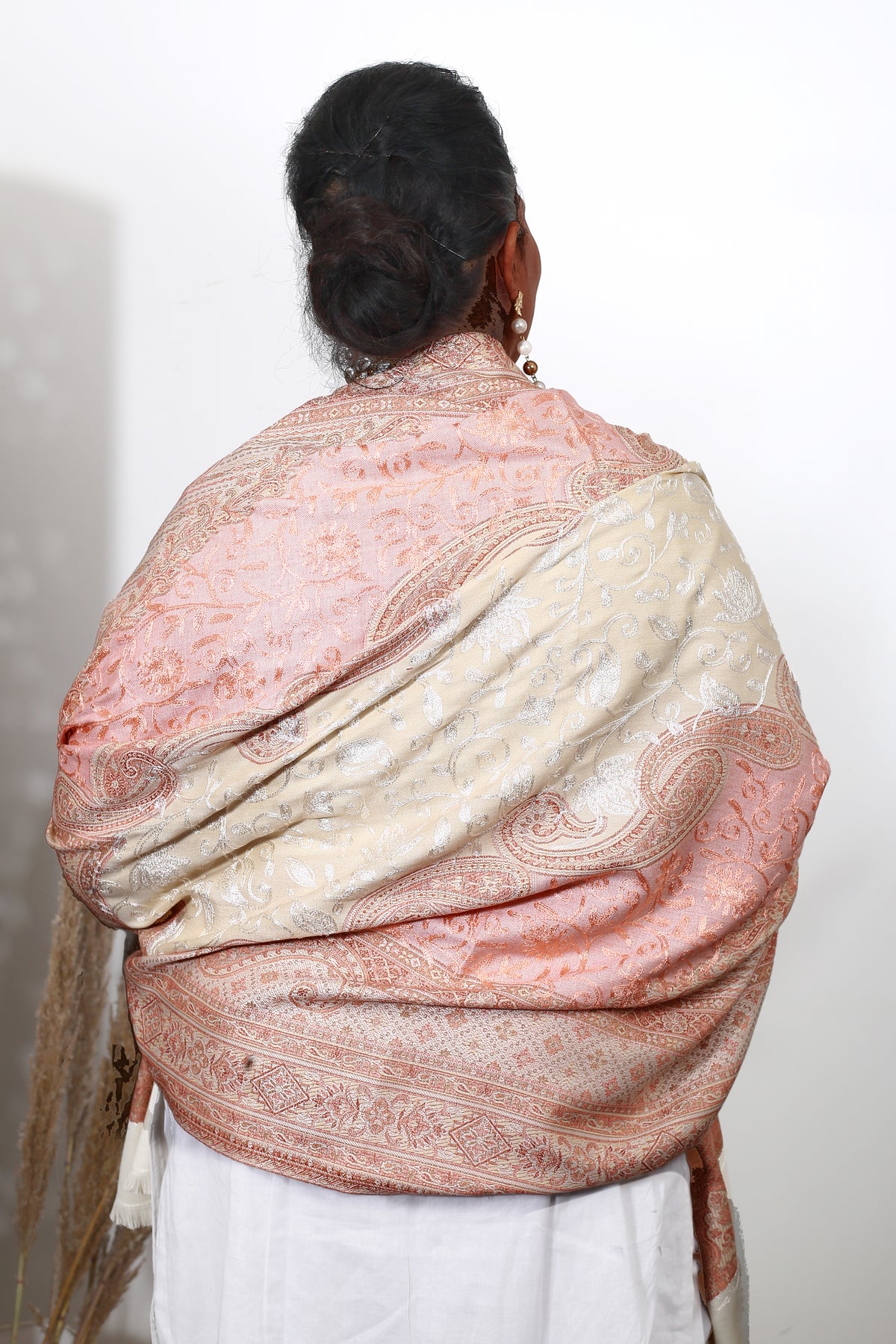 Kalamkari Kashmiri Shawl: A Beautiful Piece of Tradition