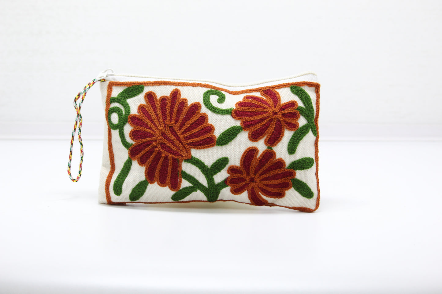 Petite Pouch: Handmade Embroidered Pouch