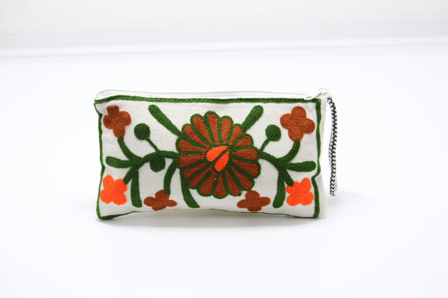 Pouch Finesse: Handmade Embroidered Pouch