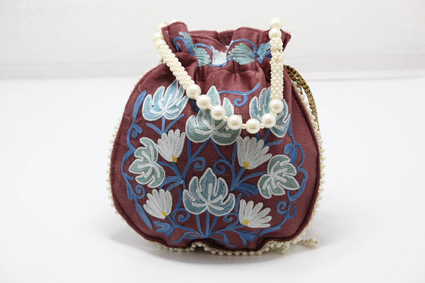 Potli Charm: Handmade Embroidered Potli