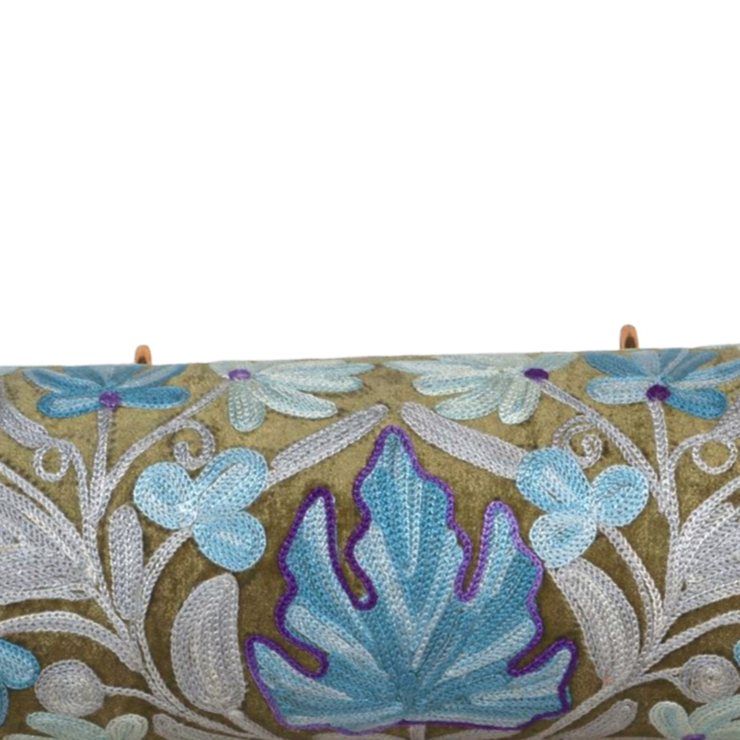 Duffle Bag – Stylish Mini Duffle with Hand-Embroidered Flowers for Fashion Lovers