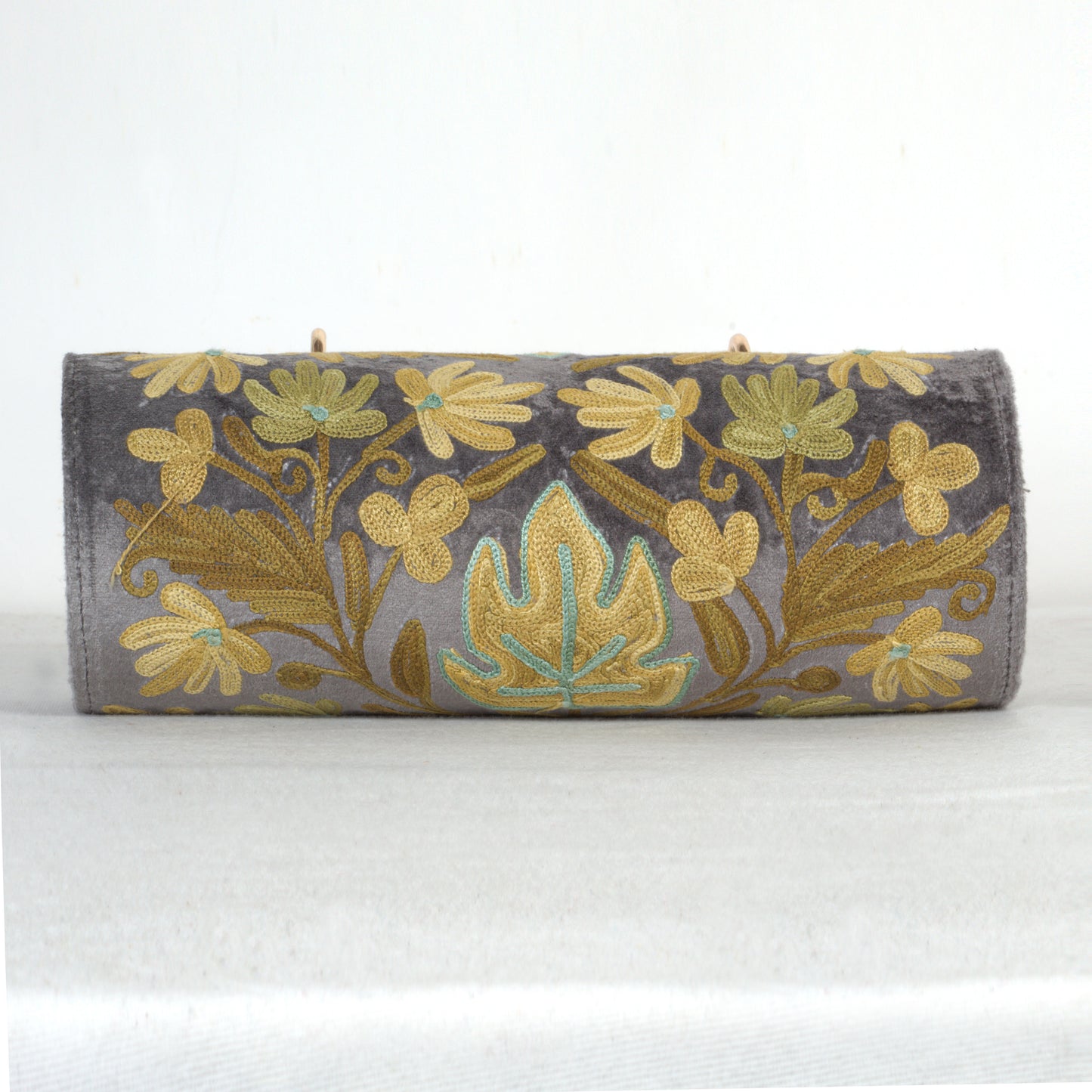 Duffle Bag – Stylish Mini Duffle with Beautiful Hand-Embroidered Design