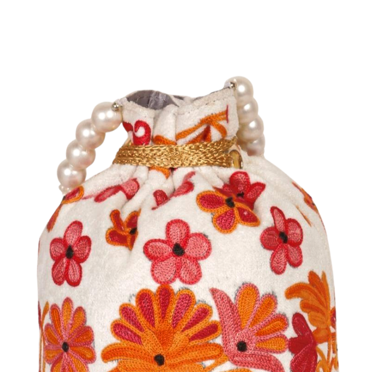 A Blend of Tradition and Style : Hand Embroidered Potli For Wedding & Occasion