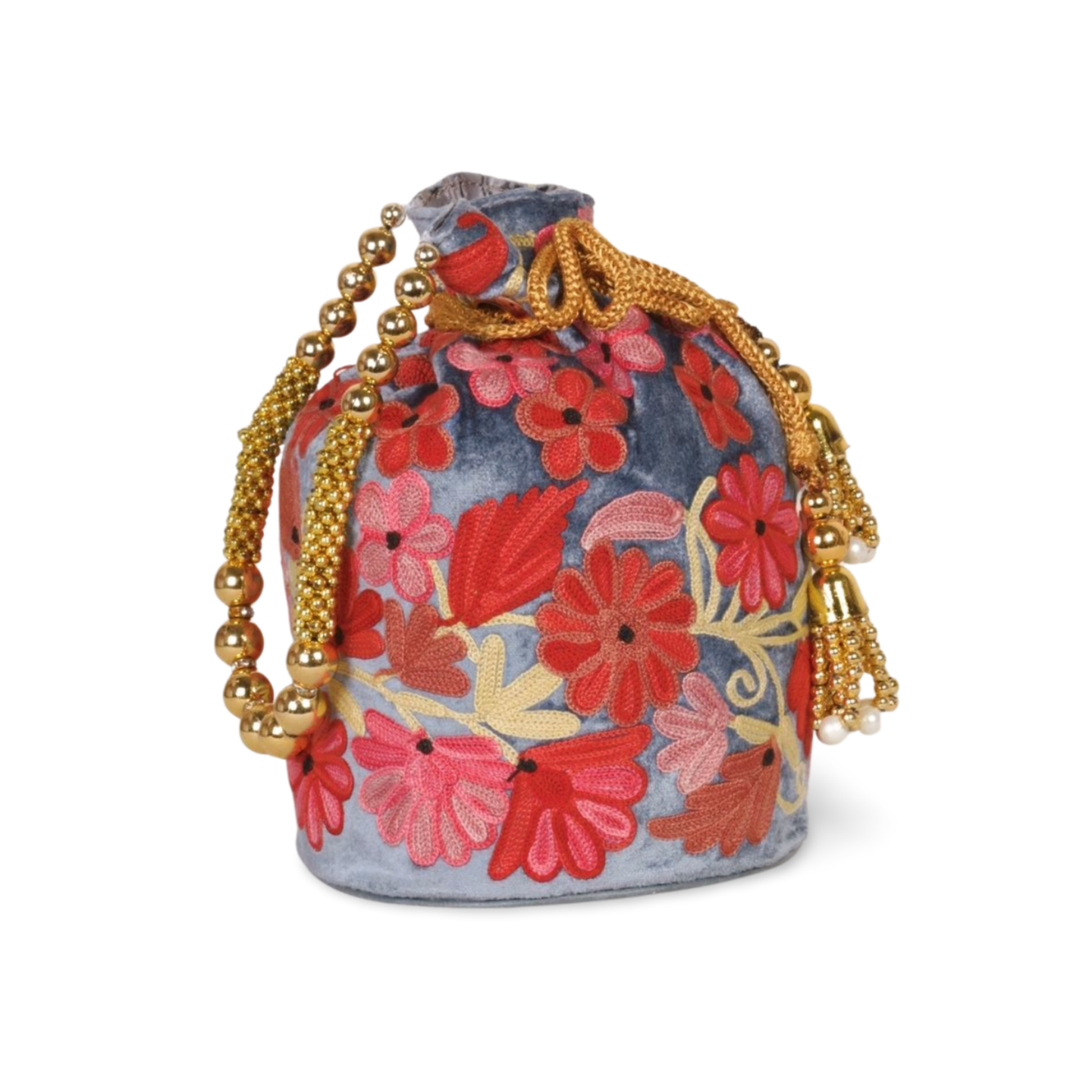 Stunning Embroidery : Hand Embroidered Potli For Wedding & Occasion