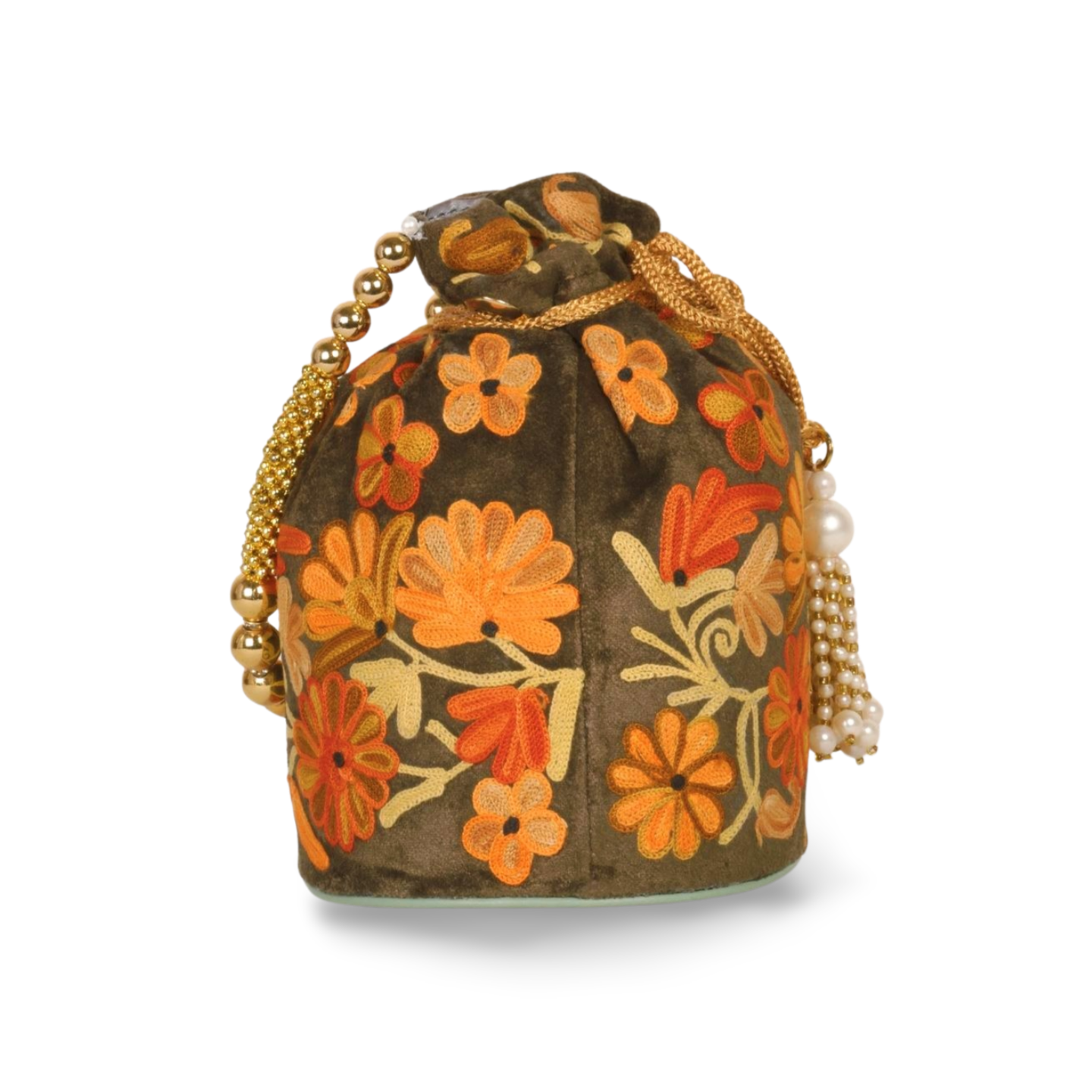 Traditional Meets Modern : Hand Embroidered Potli For Wedding & Occasion