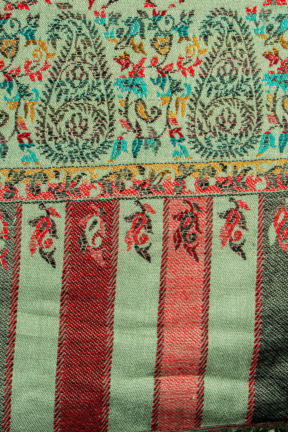 Royal Kashmiri Pashmina Kani Handcrafted Shawl