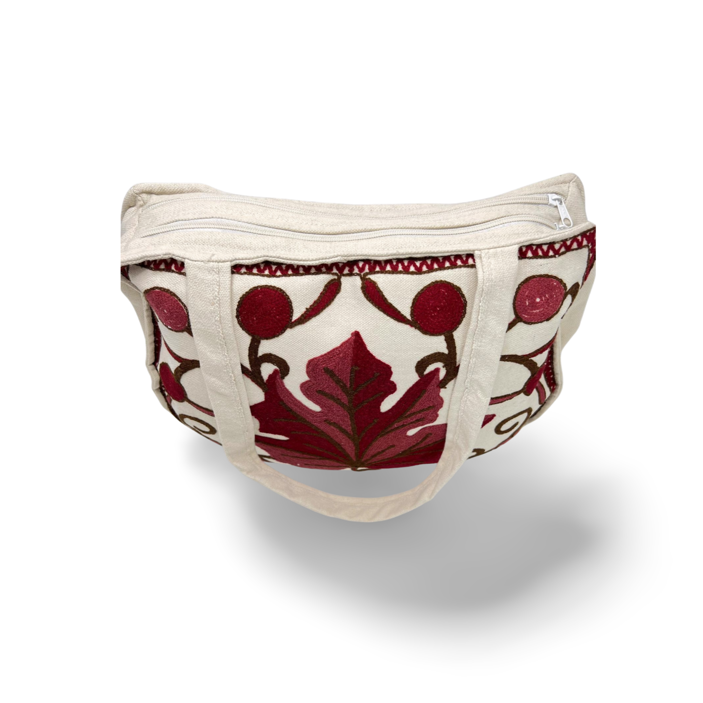 Affinity Tote Bag: Handcrafted Embroidery