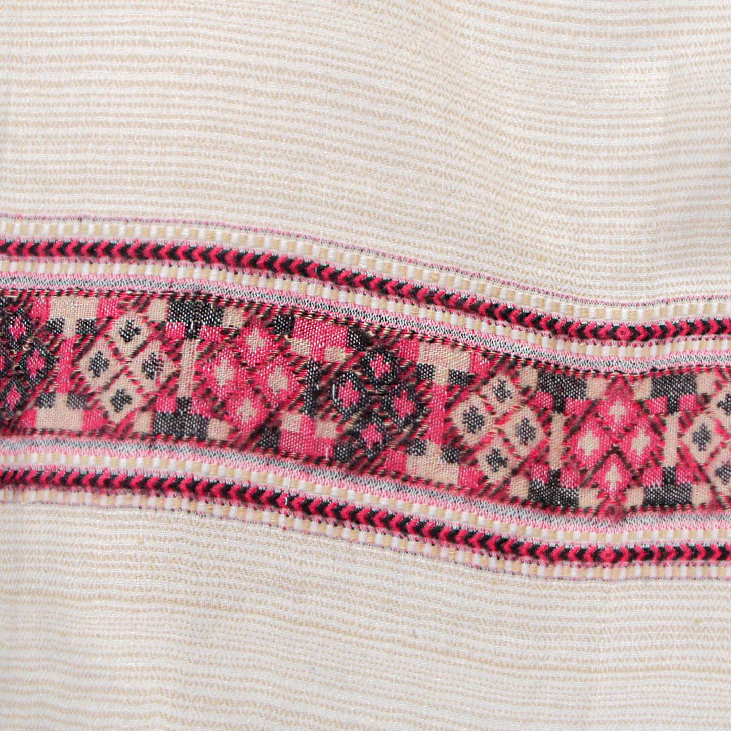 Handwoven Tibetan Shawl from Kashmir – Unique Craftsmanship
