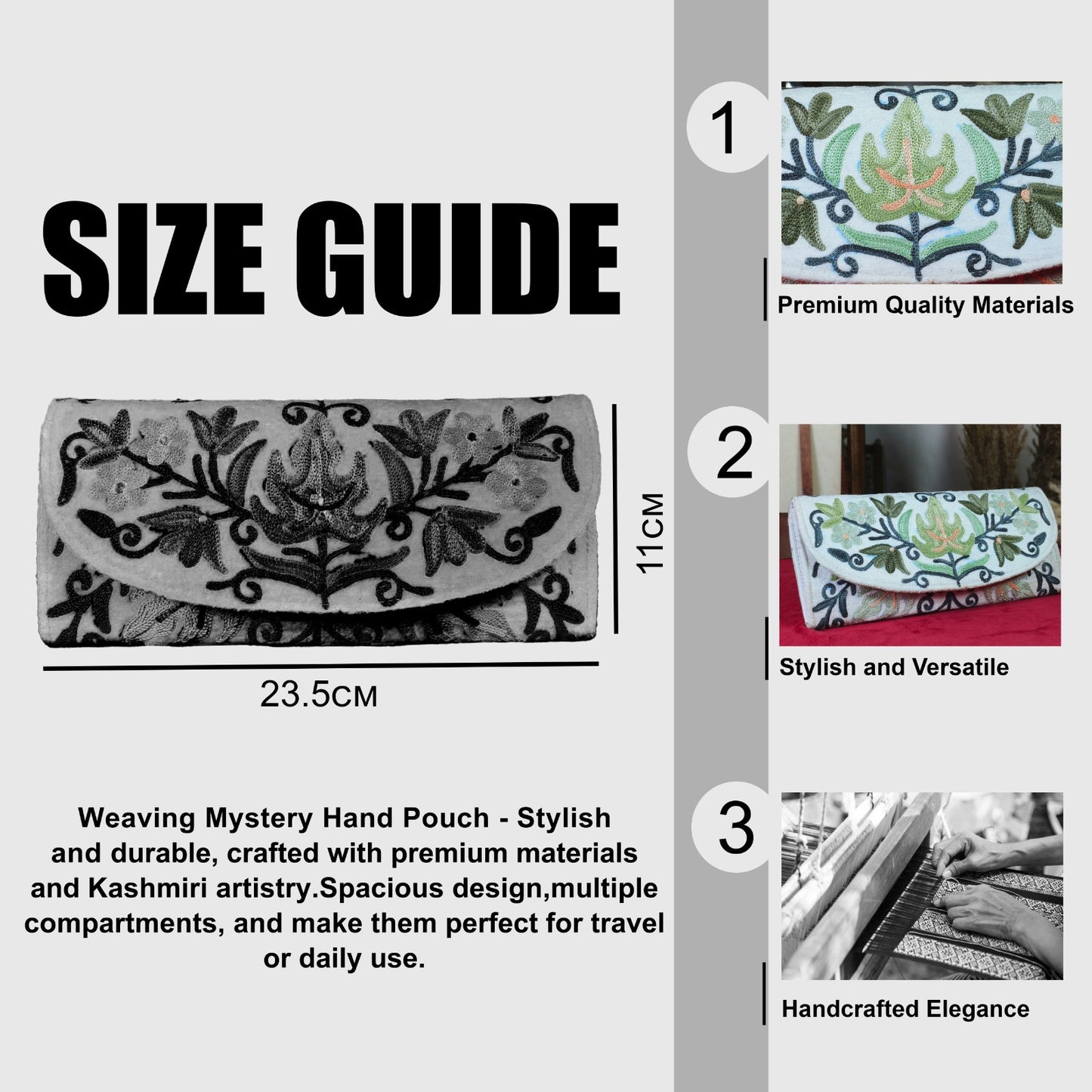 Kashmiri Velvet Elegance by Weaving Mystery