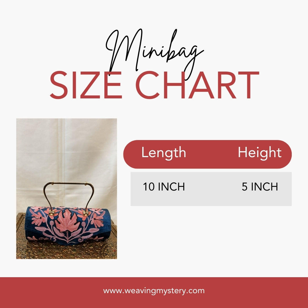 Pure Crafted Endless Elegance Travel Satchel Handbag