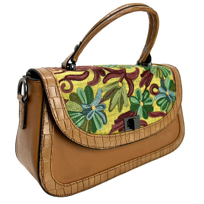 Sophisticated Style: Hand Embroidery Handbag