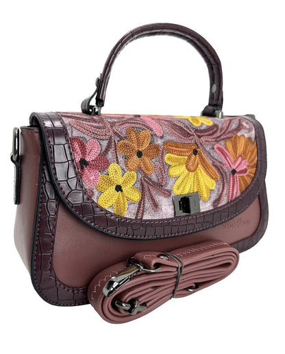 Embroidery Handbag: Whimsical Charm