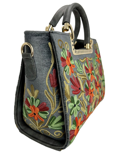 Artisan Chic: Embroidered Handbag Collection