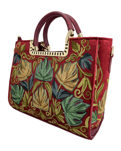 Bohemian Beauty: Hand Embroidery Handbag