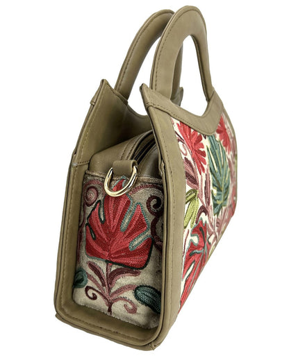 Artisanal Elegance: Hand Embroidery Handbag