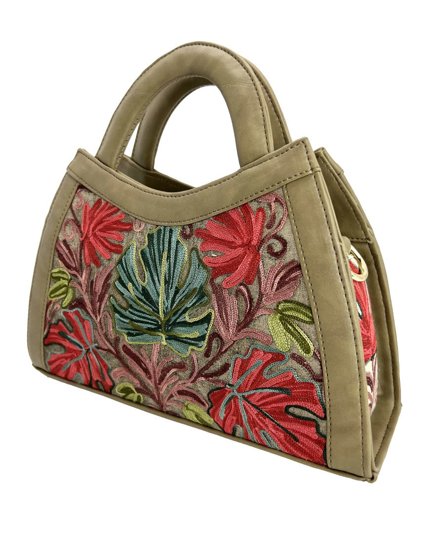 Artisanal Elegance: Hand Embroidery Handbag