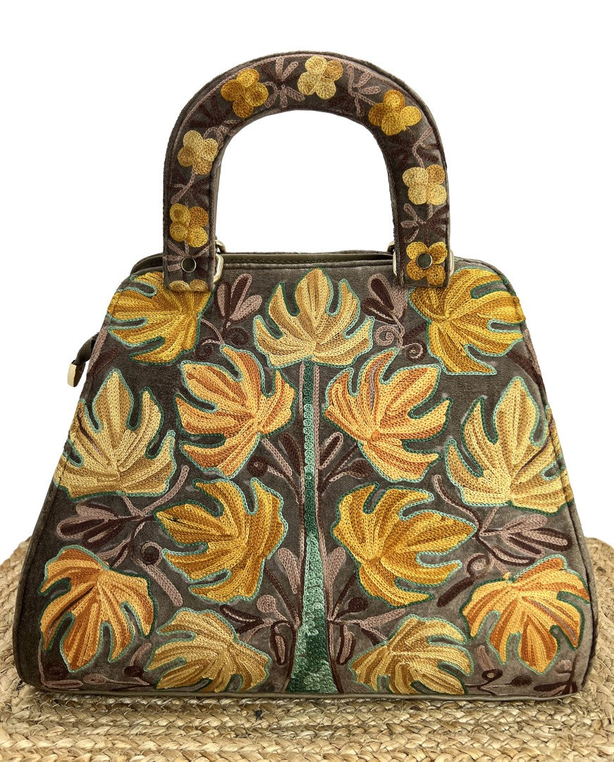 Enchanting Embroidery: Artisan Handbag