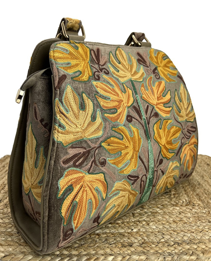 Enchanting Embroidery: Artisan Handbag