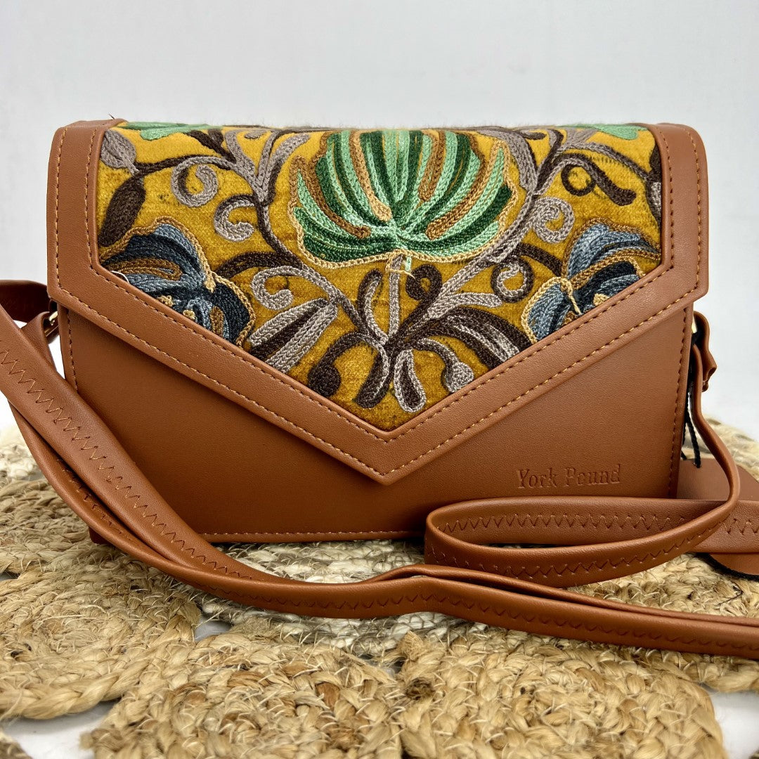 Handmade Embroidery Wonder: Signature Sling Handbag Style