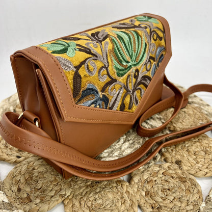 Handmade Embroidery Wonder: Signature Sling Handbag Style