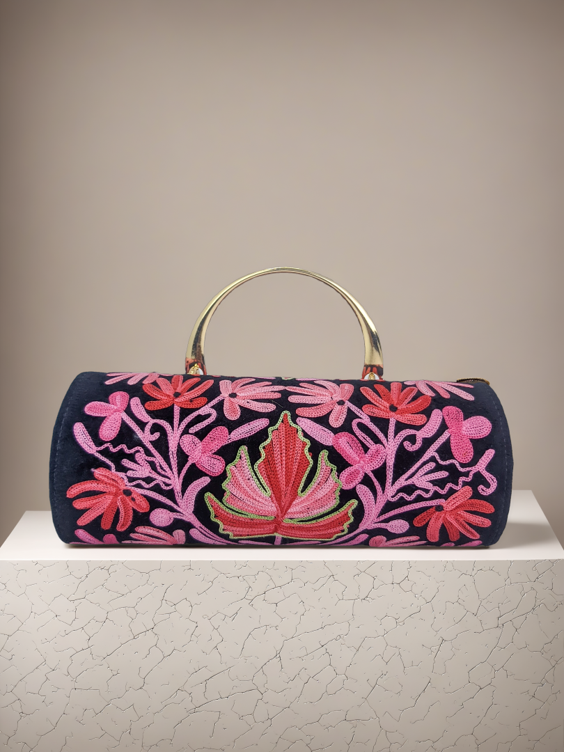 Handmade Embroidered Minibag with Beautiful Embroidery