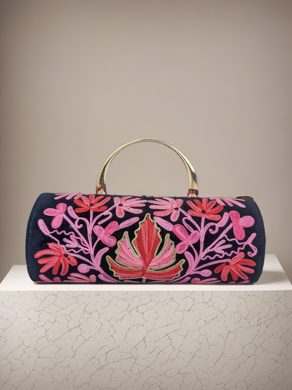 Handmade Embroidered Minibag with Beautiful Embroidery