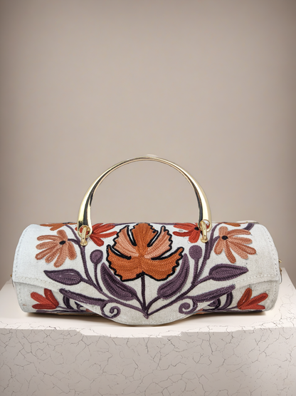 Handmade Embroidered Minibag with Beautiful Embroidery