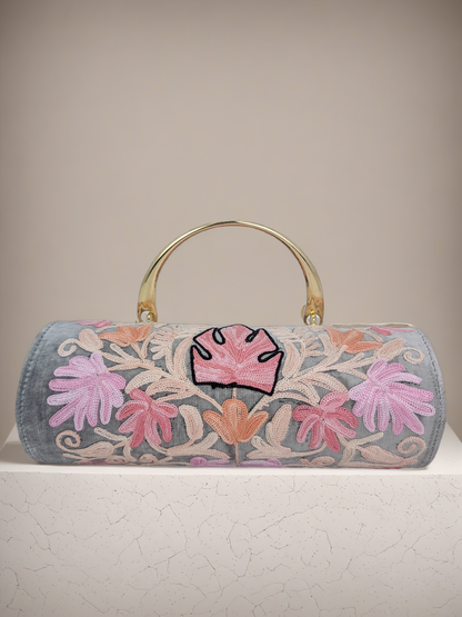 Handmade Embroidered Minibag for Everyday Use