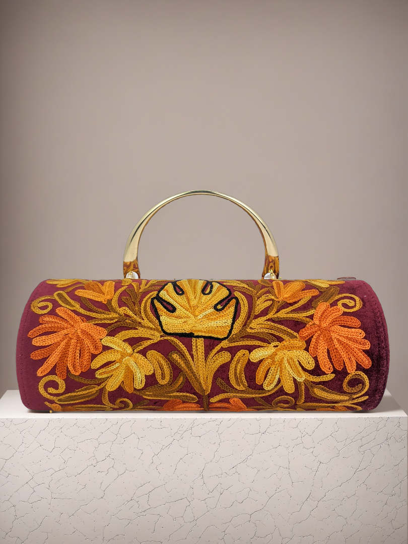 Unique Handmade Embroidered Minibag for Hand Made