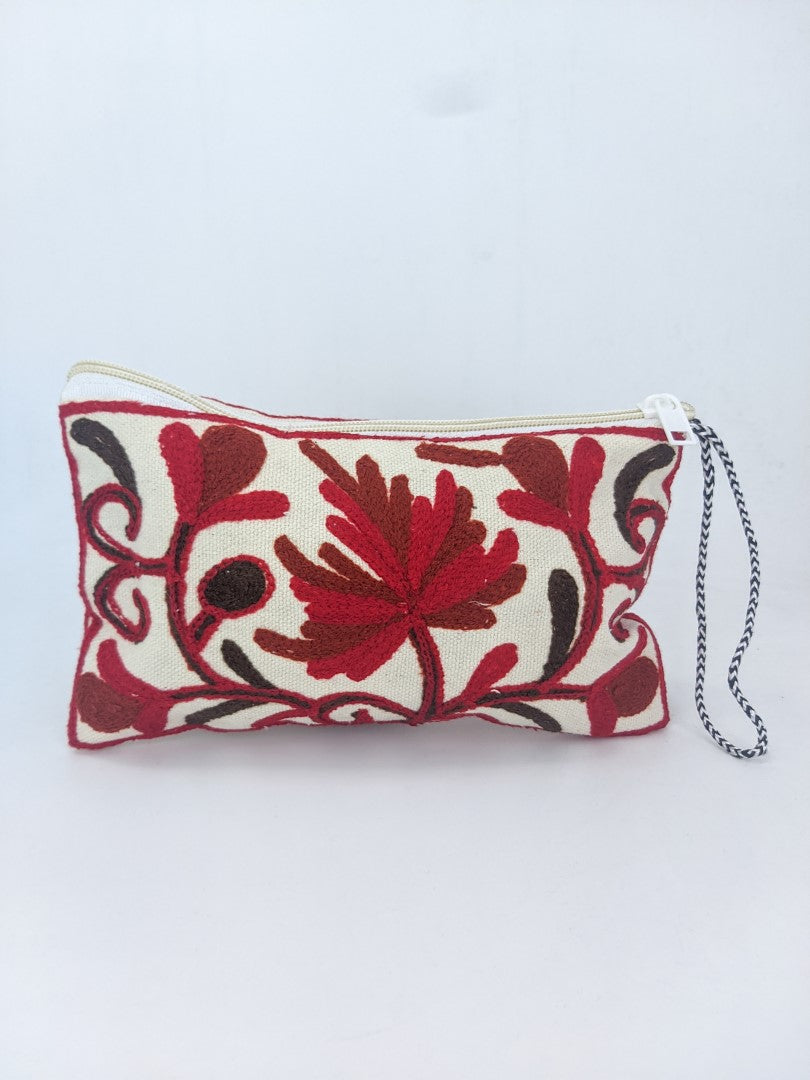 Threaded Dreams: Artisan Embroidery Pouch