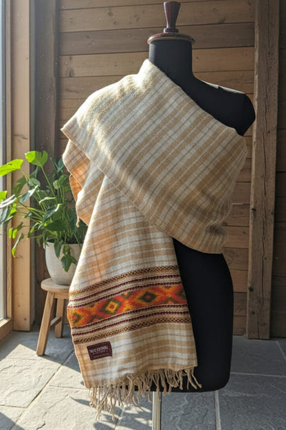 Men's Loyi Shawl(2.5mtrs) – Classic Wool with Reviewal Touch