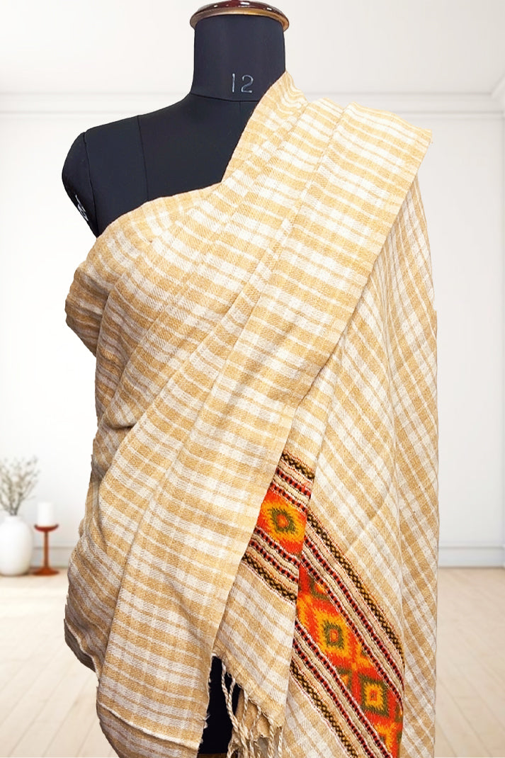 Men's Loyi Shawl(2.5mtrs) – Classic Wool with Reviewal Touch