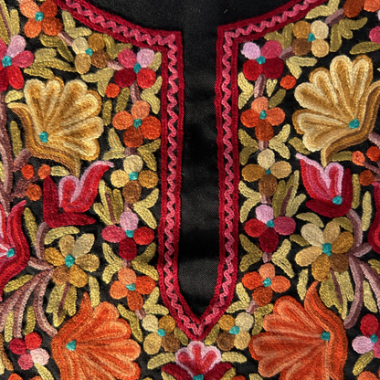 Crafted to Perfection: Kashmiri Embroidery Unstitched Suits