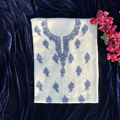 Kashmiri Heritage Unveiled: Unstitched Suit Collection