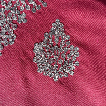 Kashmiri Neck Embroidered Tilla Work Gulabi Suit