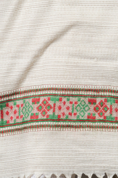 Tibetan Shawl: Beautifully Hand-Embroidered Kashmiri Craft