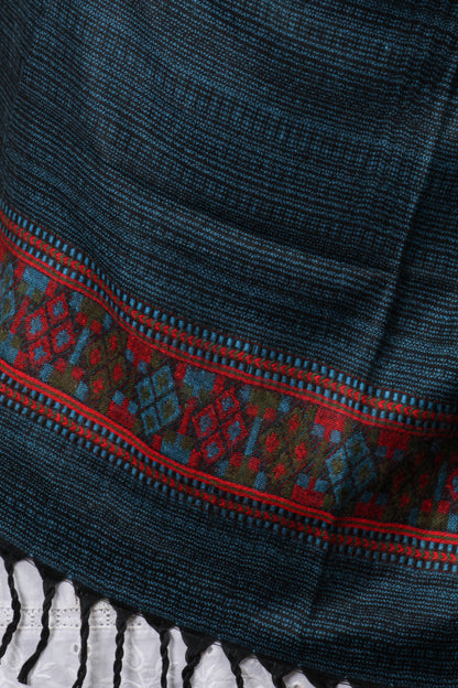 Tibetan Shawl: Exquisite Handcrafted Kashmiri Embroidered Art