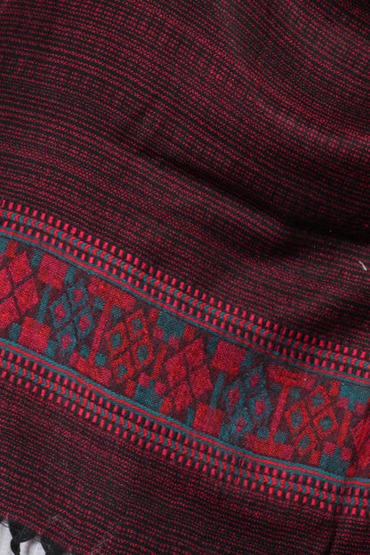 Tibetan Shawl – Hand-Embroidered with Beautiful Tibetan Patterns, A Perfect Cultural Fashion Statement