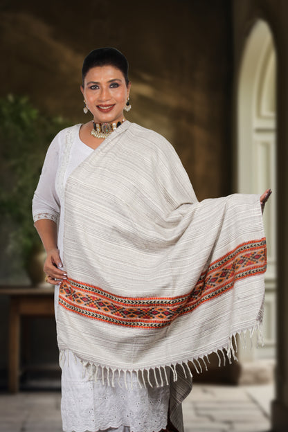 Tibetan Shawl – Handcrafted Tibetan Embroidered Shawl, A Luxurious and Timeless Fashion Statement