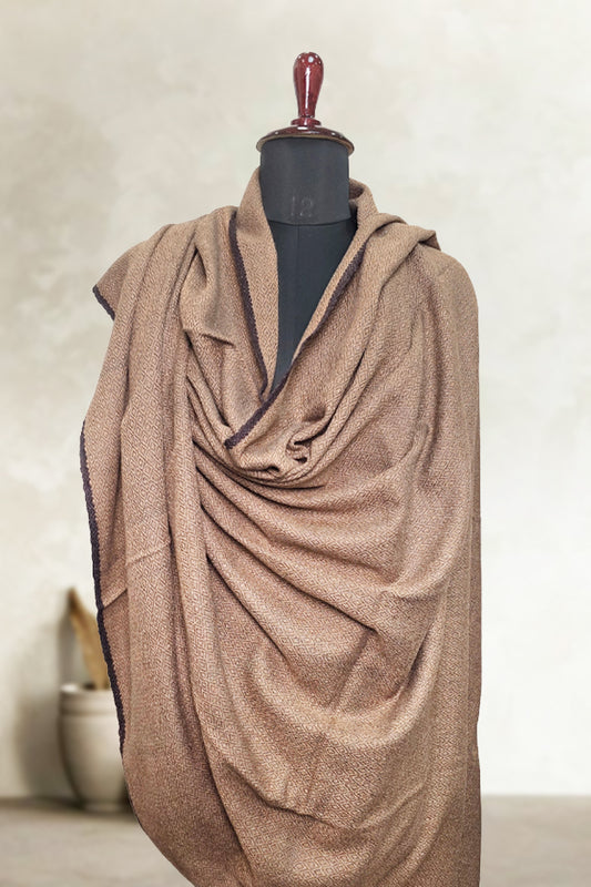 Brown Loyi Shawl for Men – Premium Winter Warmth
