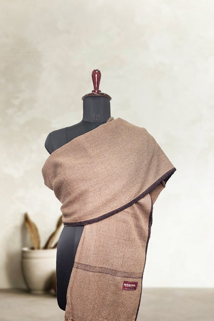 Brown Loyi Shawl for Men – Premium Winter Warmth