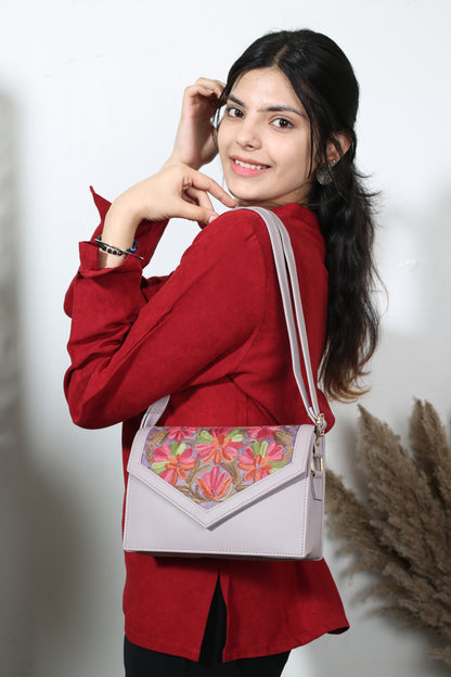 Exquisite Hand-Embroidered Sling Bag | Perfect for Any Occasion