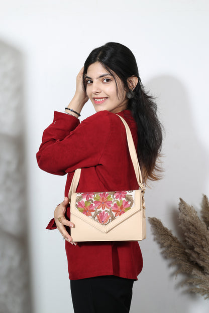 Kashmiri Sling Bag | Masterpiece of Hand Embroidery