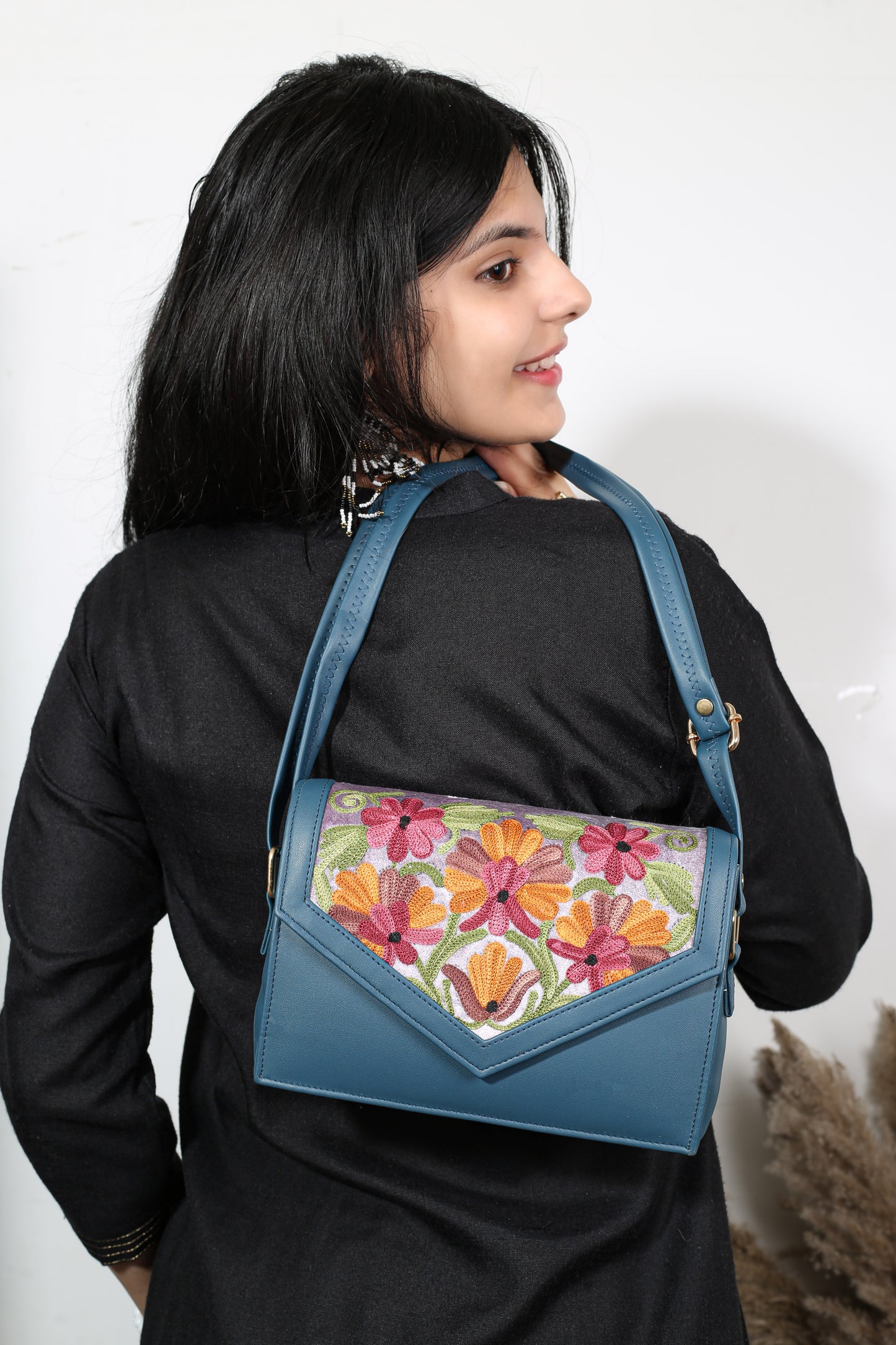 Heritage Craft Sling Bag | Beautifully Hand-Embroidered